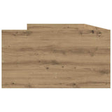 Bed Frame with Drawer Artisan Oak 90 x 190 cm Solid Pine Wood 3403208