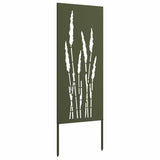 Garden Privacy Screen Olive green 50 x 140 cm Cold-rolled steel 876311