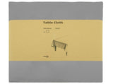 Table Cloth 5 pcs Rectangular Light Grey 140 x 140 cm Polyester 42040206