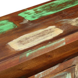 TV Cabinet Multicolour 110x30x40 cm Solid Reclaimed Wood 337063