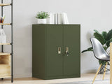 Storage Cabinet Olive Green 60 x 40 x 105 cm Steel 891734