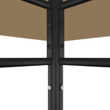 Gazebo 384x281x270 cm Taupe 180 g/m 313922