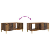 Coffee Table Old Wood 90 x 50 x 40 cm Engineered Wood 895193