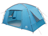 Cabin Tent with Roof Blue 210 x 210 x 138 cm Polyester 42028506