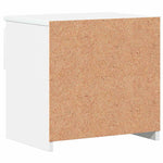 Bedside Cabinets 2 pcs High Gloss White 40x30x39 cm Engineered Wood 803456