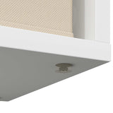 Lowboard with Drawer White 72 x 22.5 x 38 cm 8000572