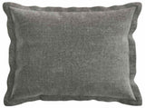 Cushion Cover 12 pcs HOUTEN Dark Grey 45 x 45 cm 918684