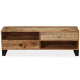 TV Cabinet Solid Mango Wood 120x30x40 cm 244940