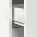 Sideboard with Drawer White 80x34x76 cm Engineered Wood 861535