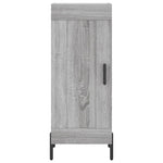 Highboard Grey Sonoma 34.5x34x180 cm Engineered Wood 3199119