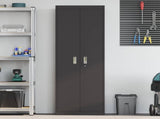 Storage Cabinet Black 60 x 40 x180 cm Steel 3406196