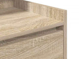 Bedside Cabinet with 2 Drawers Sonoma Oak 38x34x80 cm 861359