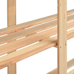 ZNTS 5-Tier Storage Rack 170x38x170 cm Solid Pinewood 500 kg 286198