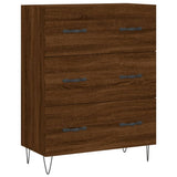 Highboard Brown Oak 69.5x34x180 cm Engineered Wood 3189380
