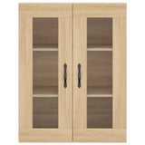 Highboard Sonoma Oak 69.5x34x180 cm Engineered Wood 3198372