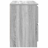 TV Cabinet Grey Sonoma 80x35x54 cm Engineered Wood 861792