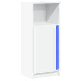 Sideboard with LED White 42.5x34x100 cm Engineered Wood 852152