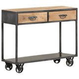 Console Table 90x35x74 cm Solid Reclaimed Wood 323516