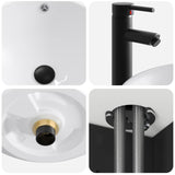 Bathroom Cabinet Set 3 pcs Black 49 x 44.5 x 66.5 cm 3405758