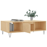 Coffee Table Sonoma Oak 104x60x35 cm Engineered Wood 827087