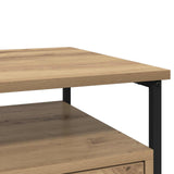Bedside Cabinet Artisan Oak 40 x 42 x 55 cm Engineered Wood 881883