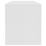 800126 Coffee Table White 100x40x40 cm Engineered Wood