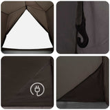 Tunnel Tent Brown and Grey 2-Person 42019363