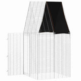 Rabbit Cage Silver 100 x 100 x 210 cm Galvanised Steel 42019245