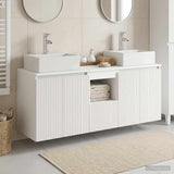 Bathroom Cabinet Set 3 pcs White 49.5 x 41 x 62.5 cm 3405647