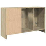 Sink Cabinet Sonoma Oak 90x29x55 cm Engineered Wood 848124