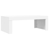 Coffee Table White 102x50x36 cm Engineered Wood 823366