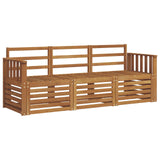 Sofa Sets 3 pcs Natural Solid Acacia Wood 3374279
