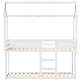 Bunk Bed without Mattress White 90x200 cm Solid Wood Pine 3282120