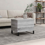 Coffee Table Grey Sonoma 60x44.5x45 cm Engineered Wood 830962