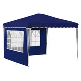 Pop-up Party Tent 288 x 288 x 245 cm Blue Oxford Fabric 42019758