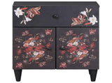 Bedside Table Multicolour 50 x 33 x 60 cm Solid Mango Wood 4018711