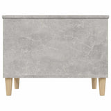 Coffee Table Concrete Grey 60x44,5x45 cm Engineered Wood 819568