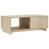 Coffee Table Sonoma Oak 95 x 50.5 x 35 cm Engineered Wood 8011443