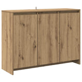 Sideboard Artisan Oak 102x33x75 cm Engineered Wood 856781