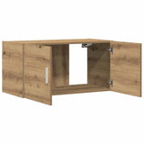 Wall Cabinet Artisan Oak 80x39x40 cm Engineered Wood 856029