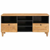 TV Cabinet with Drawer 100 x 33 x 46 cm Solid Mango Wood 4018098