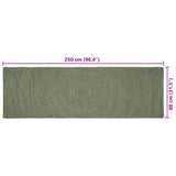 Area Rugs Olive Green 80 x 250 cm Jute 42010578