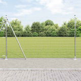 Welded Wire Fence with Concrete Base 10 x 1.4 m 3351002