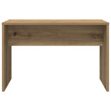 Dressing Table Set with LED Artisan Oak Engineered Wood 3329188