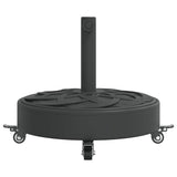 Parasol Base with Wheels for 38 / 48 mm Poles 27 kg Round 4007979