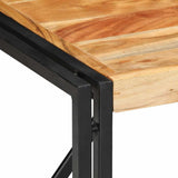 Coffee Table 50x50x35 cm Solid Wood Acacia 4016681