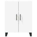 Highboard White 69.5x34x180 cm Engineered Wood 3198233