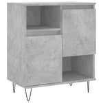 Sideboards 2 pcs Concrete Grey Engineered Wood 3190129