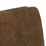 Dining Chairs with Wheels 2 pcs Brown 57 x 67 x 95 cm 42017843