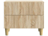 Bedside Cabinet with Drawer 2 pcs Sonoma Oak 43 x 34.5 x 48 cm 894530
